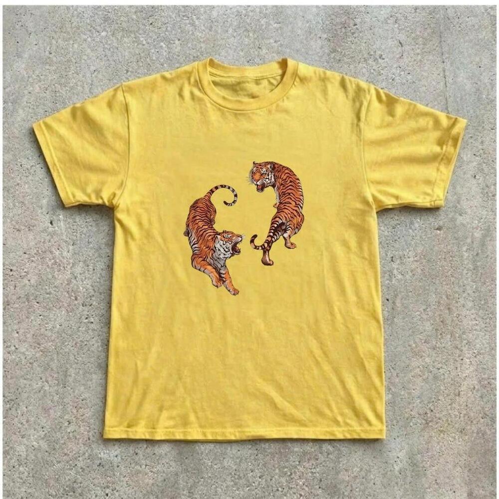 Yellow Tiger Graphic Tee